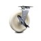 Service Caster 8 Inch Nylon Swivel Caster with Roller Bearing and Brake SCC-30CS820-NYR-TLB - alternate 1